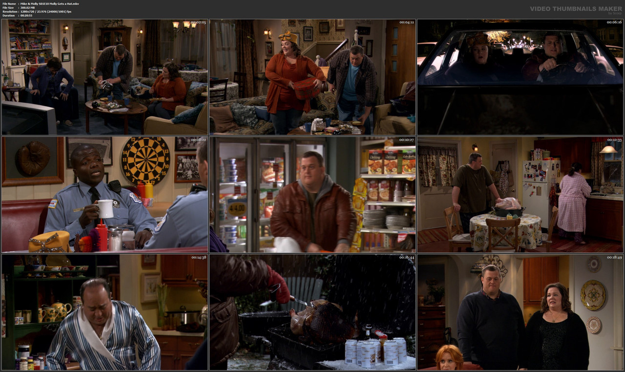 Mike & Molly S01E10 Molly Gets a Hat.mkv