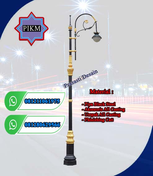 Tiang Antik Dekoratif Jalan-Pju Antik