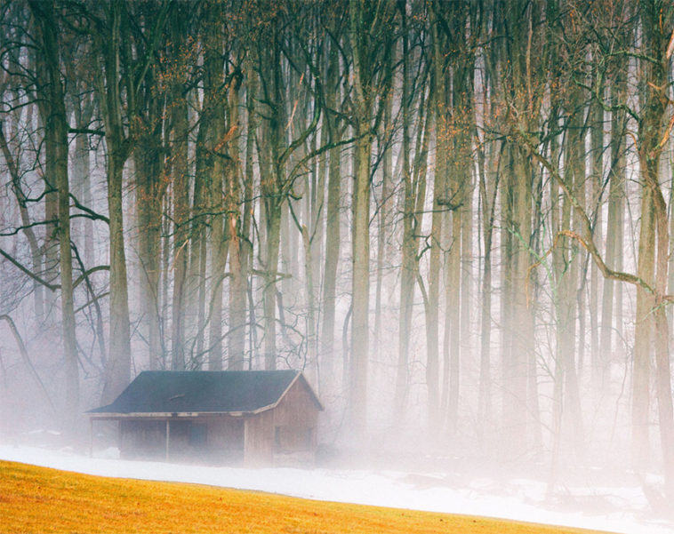 Одинокие маленькие домики, чтобы сбежать от всего мира