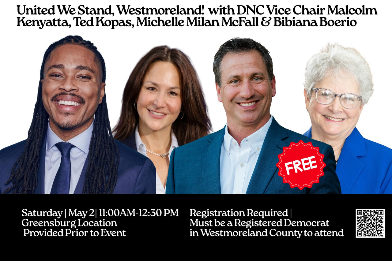 United We Stand: Westmoreland with DNC Vice Chair Malcolm Kenyatta