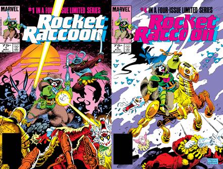 Rocket Raccoon Vol.1 #1-4 (1985) Complete