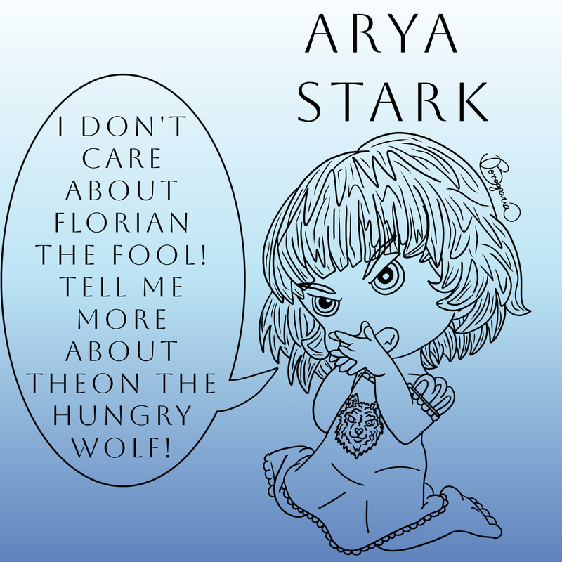 Arya toddler art