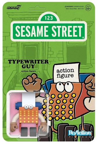 Sesame Street Typewriter Guy