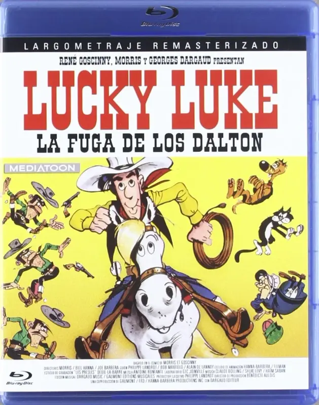 Lucky luke: la fuga de los dalton [1983] [BD25] [HD] [SUBTITULADA] [OTRO] [TERA-BOX]