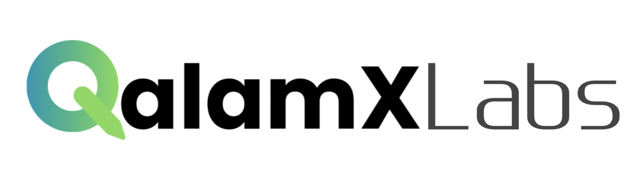 QalamX Labs Footer