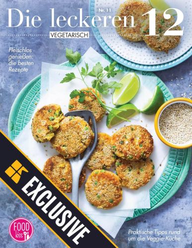 Cover: Foodkiss Die leckeren 12 Vegetarisch No 11 2023