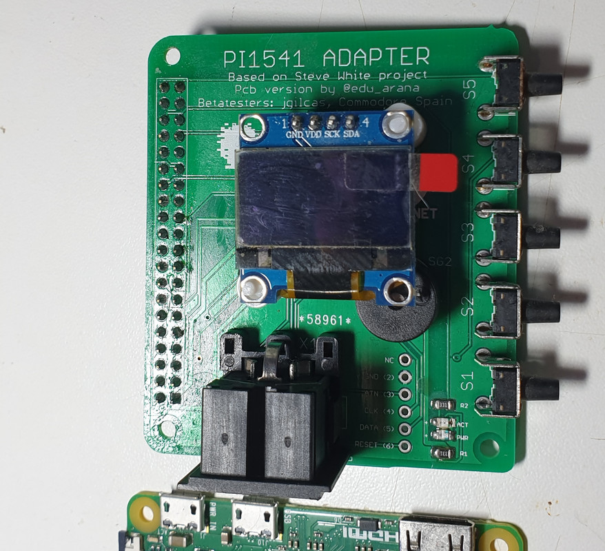 Is the Pi1541 hat compatible with an RPiZero? - Commodore 64