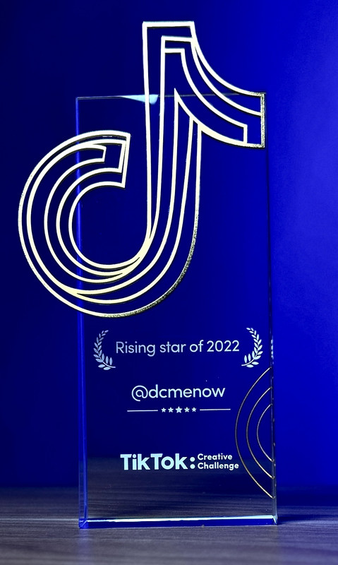 TikTok Elite Creator Trophy