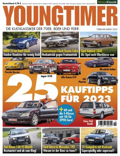 Cover: Motor Klassik Youngtimer Magazin No 02 Februar-März 2023