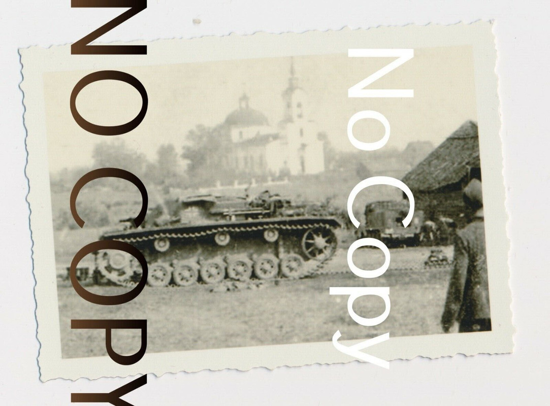Foto WK 2 - deutscher Panzer Sturmgeschütz in Russland #72