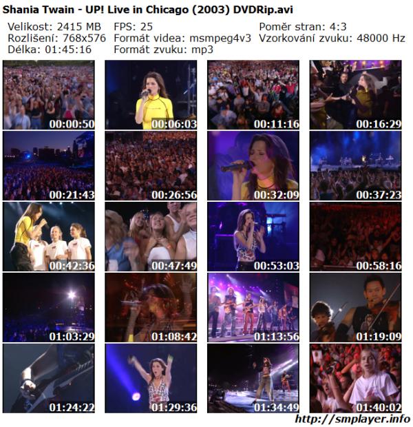 Shania Twain - UP! Live in Chicago (2003)