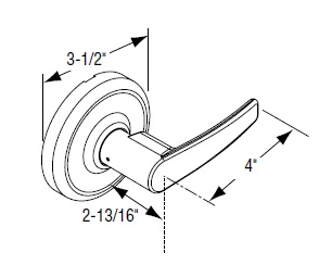 Corbin Russwin CL3310 AZD 626