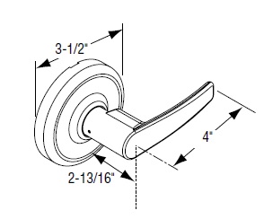 Corbin Russwin CL3351 AZD 626