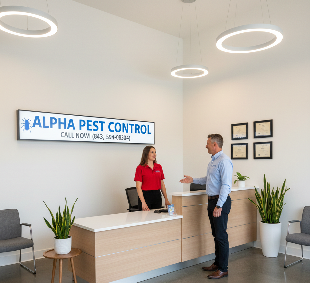 Alpha Pest Control Reception