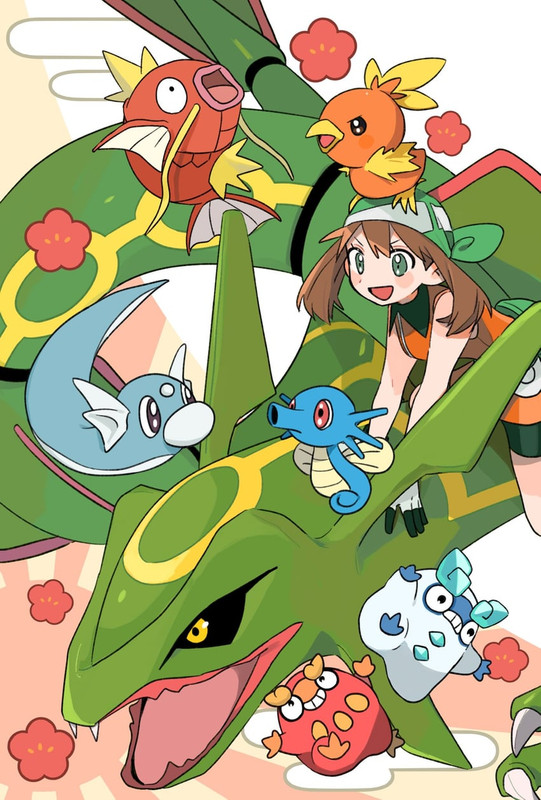 may-torchic-magikarp-rayquaza-dratini-an