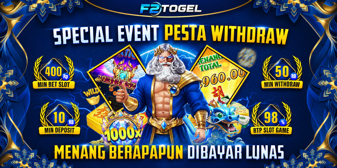 F2TOGEL Special Event Pesta Withdraw
