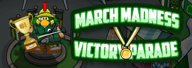 March Madness Victory Parade Banner