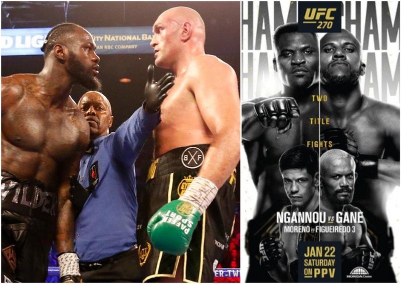 Фюри и Уайлдър прибрали 25 пъти повече пари от всички на UFC 270