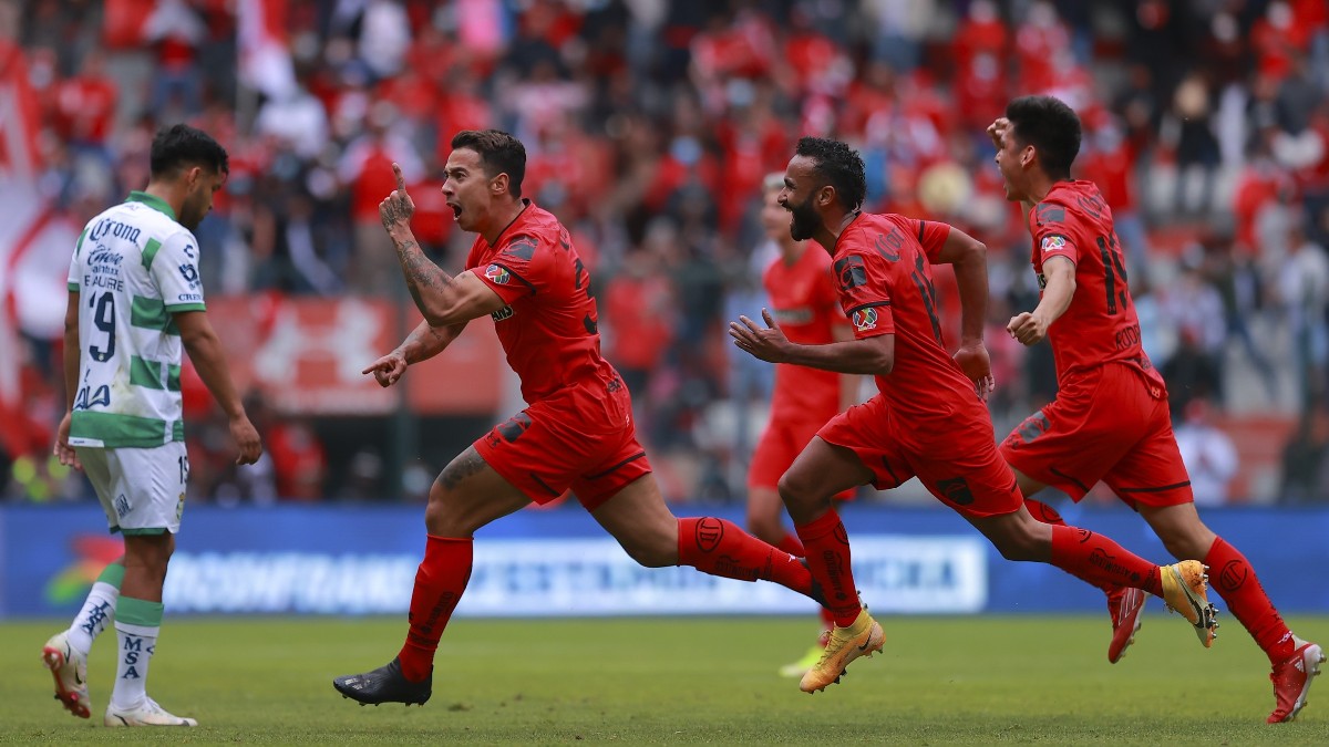 Toluca venció a Santos 3-1 en la Jornada 2 del Clausura 2022