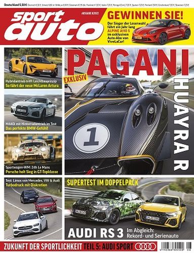 Cover: Sport Auto Magazin No 08 August 2022