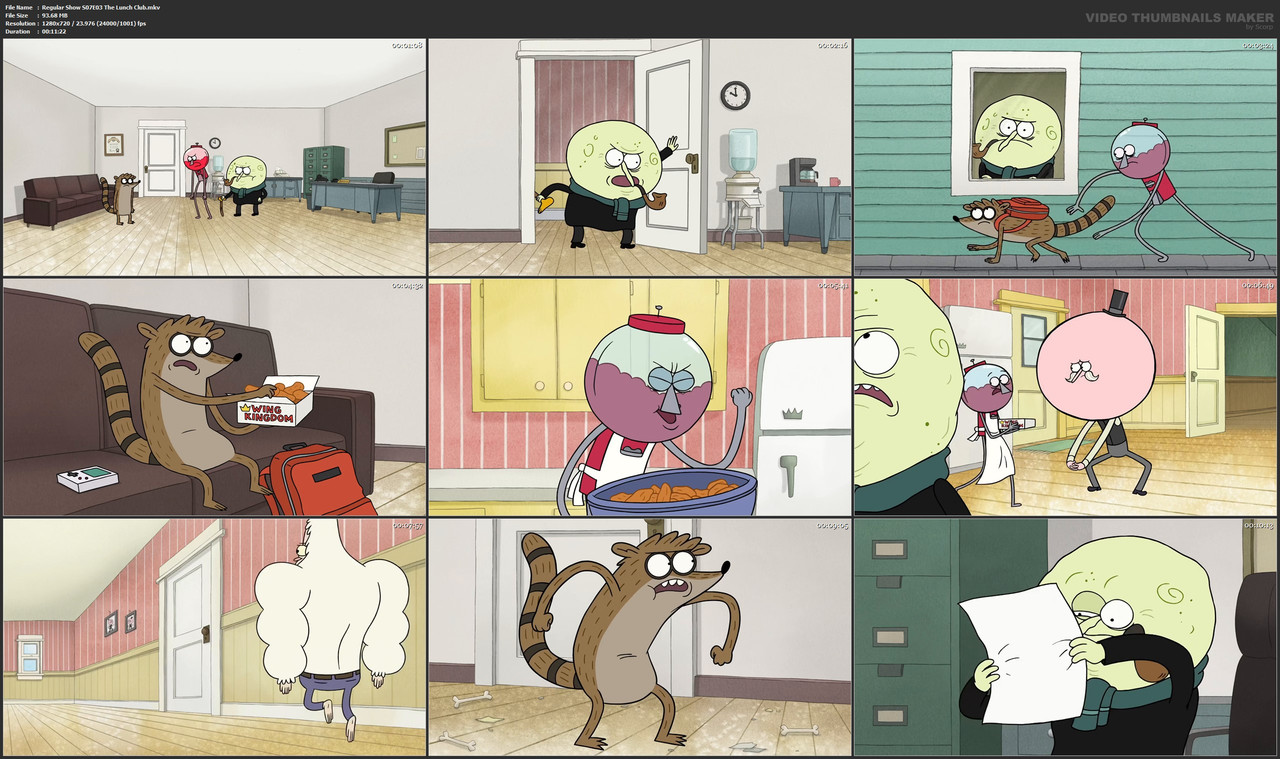 Regular Show S07E03 The Lunch Club.mkv