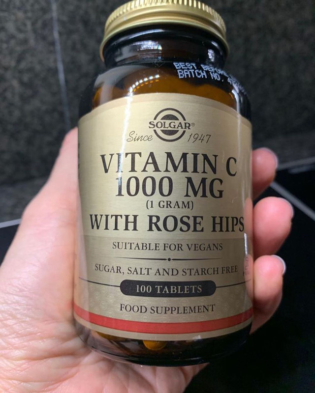 Salah satu vitamin yang diminum Olga