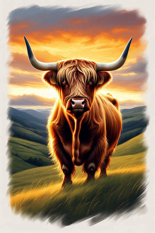 majestic-Highland-cow-stands-o-9