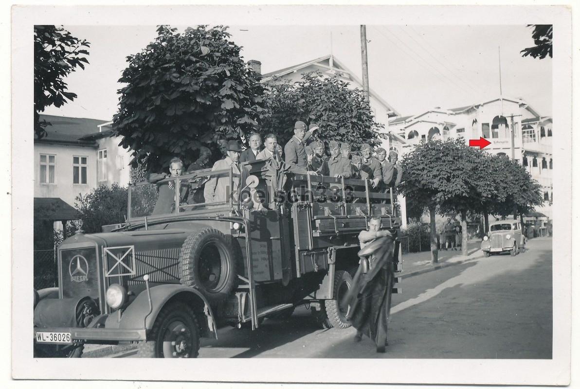 Binz Rügen Mercedes Benz LKW Kfz Luftwaffe WL-36