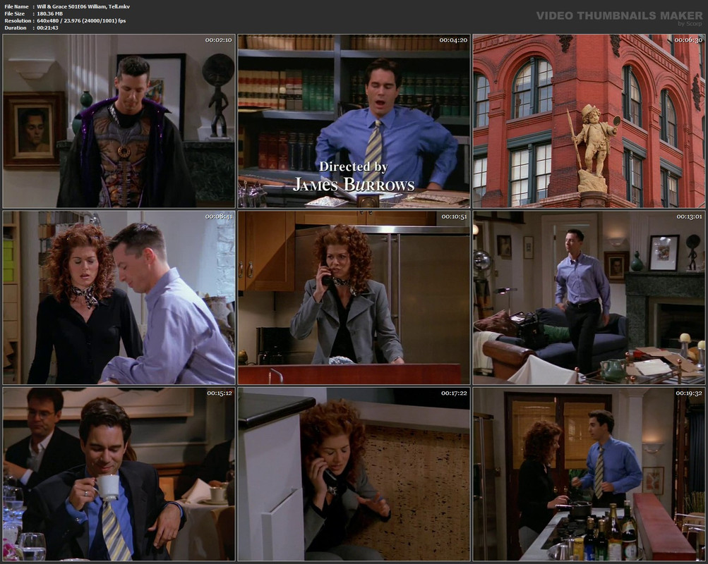 Will & Grace S01E06 William, Tell.mkv