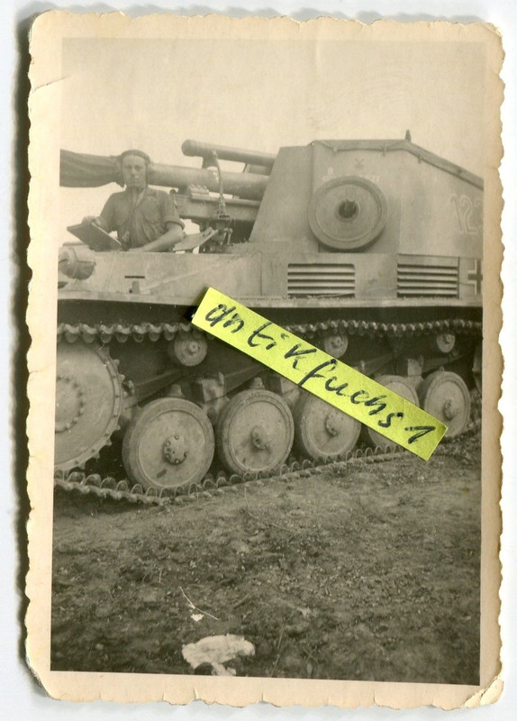 Panzer-Jäger SFL  Panzer-Haubitze mit 123 an der