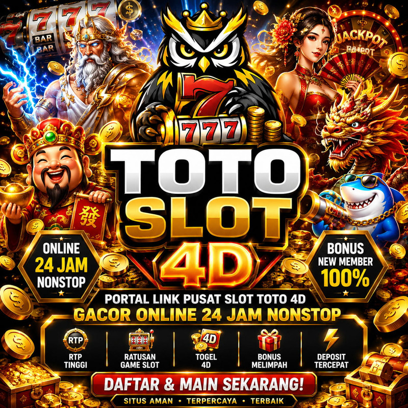 TOTO 4D: Bocoran Toto Slot Gacor dengan Mesin Jackpot Mawin Populer