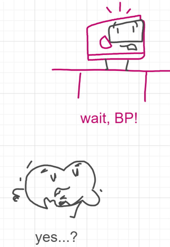 A panel from The Prime Number Few, episode eight of the Board Boards object show by Furretwalk/WalkingFurret.