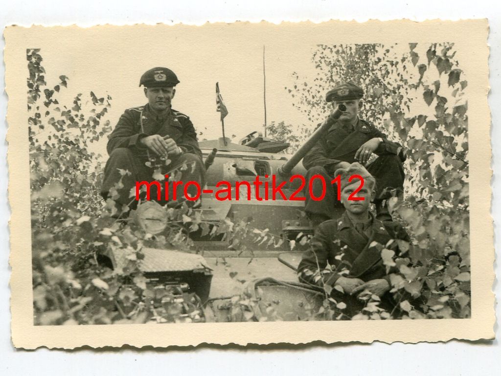 Foto, Panzerregiment 1, Panzermänner, Panzer, gu