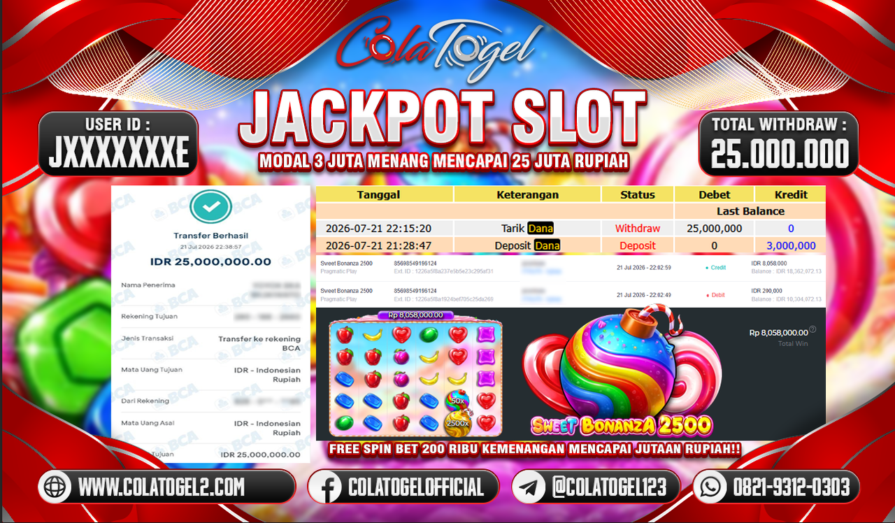 JACKPOT SLOT GACOR!!