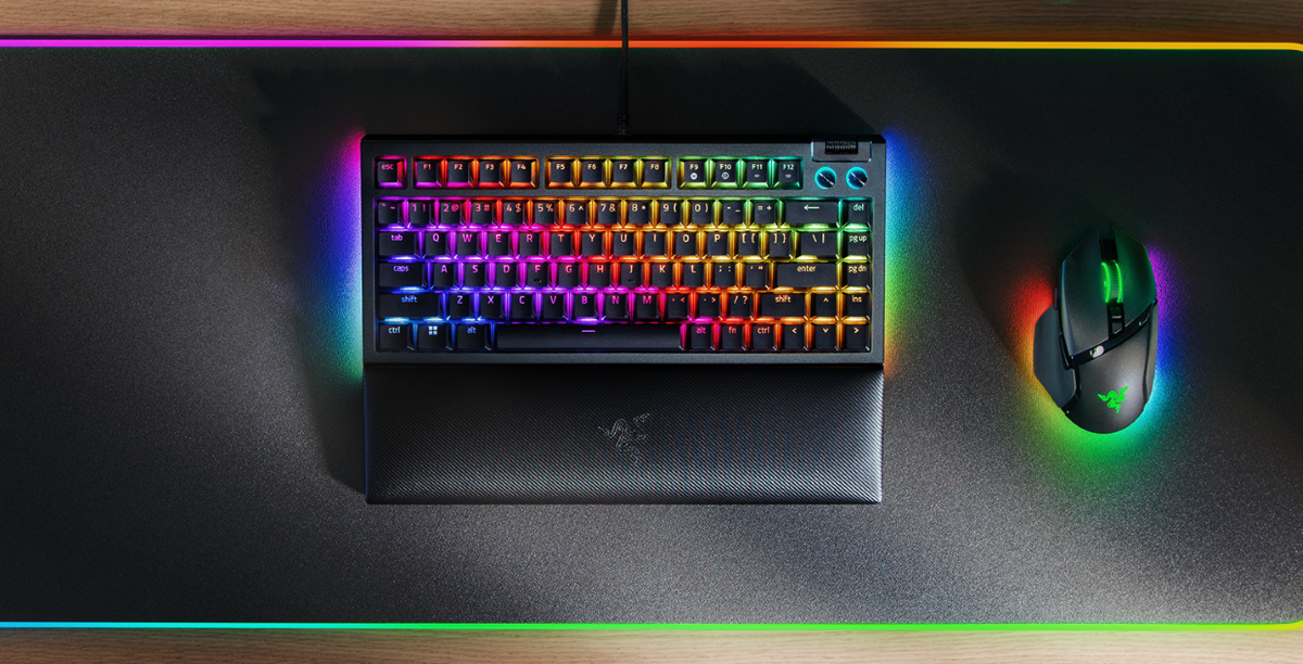 เปิดตัว RAZER BLACKWIDOW V4 75% ที่สุดของคีย์บอร์ดเกมมิ่งสาย คัสต้อม