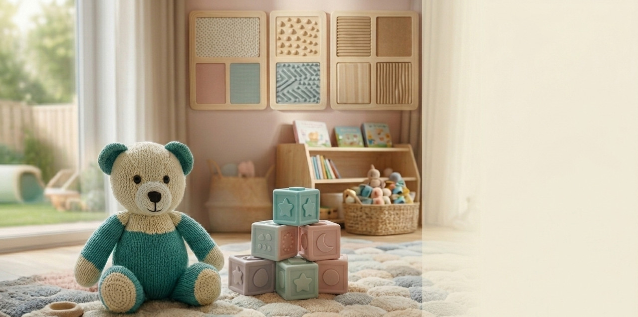 Детская комната с игрушками