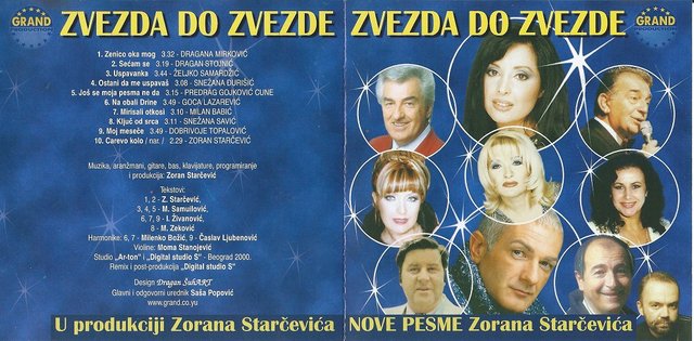 Do Zvezde - 2000 - Produkcija Zoran Starcevic - (GRAND CD-073) Zvezda-Do-Zvezde-2000-Produkcija-Zoran-Starcevic-perdnja
