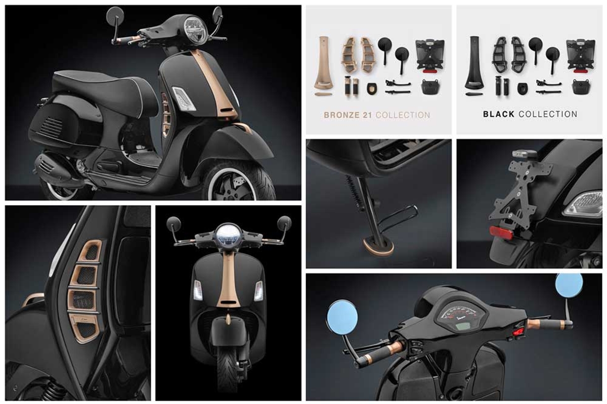 Modern Vespa : Rizoma, and Brembo 2019/20 Vespa 300 HPE