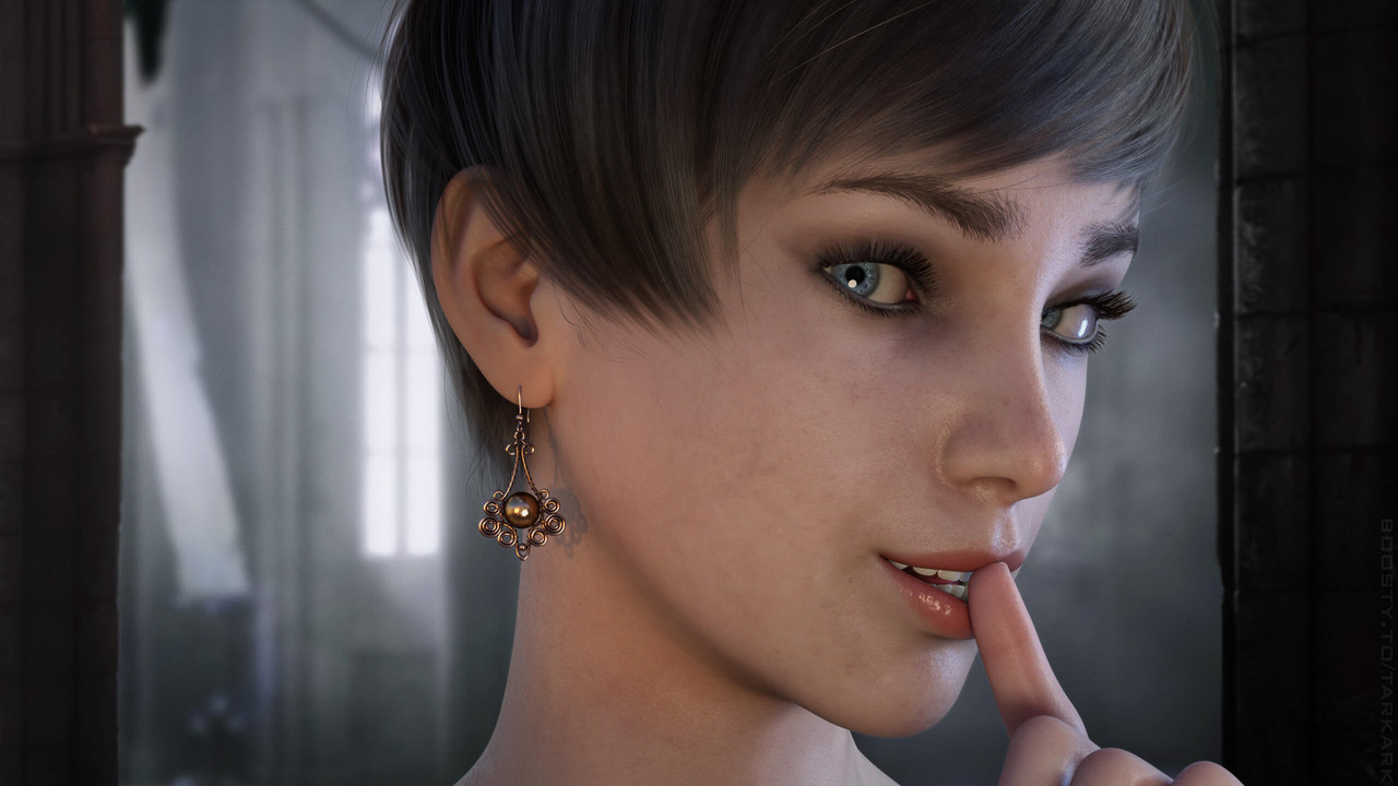 Vifer Earrings for Genesis 8 and 8.1 Female