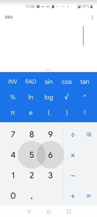 calculatrice-One-Plus-Nors-avec-l-appli-