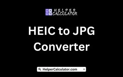 HEIC to JPG Converter