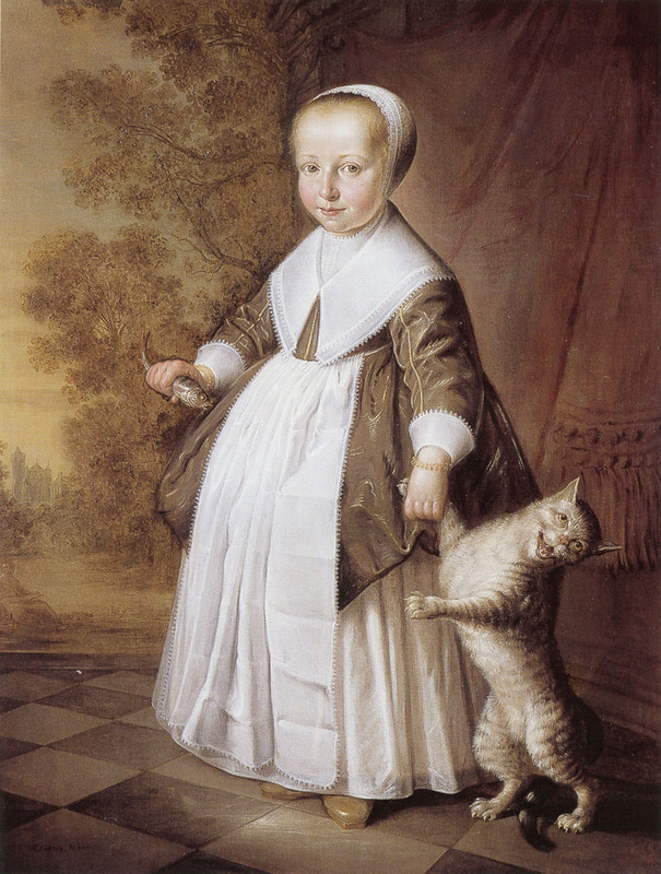 jacob-cuyp-girl-cat-fish