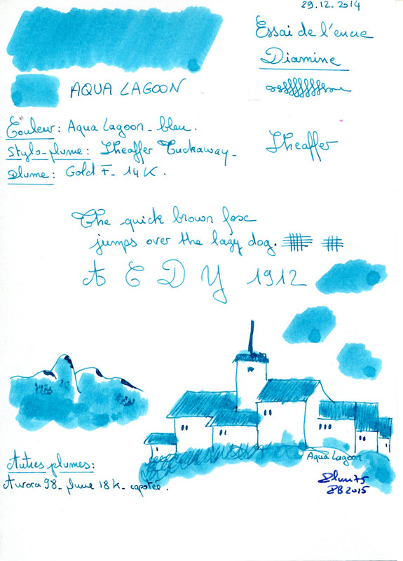 Aqua lagoon Ink Diamine PB img344
