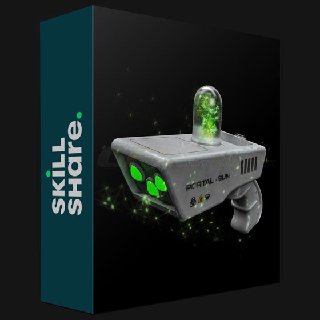 Modeling and Texturing 3D Portal Gun (Cinema4d)