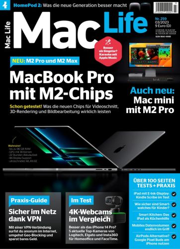Cover: Mac Life Magazin No 03 2023