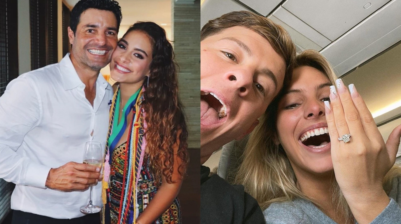 Así reaccionó la hija de Chayanne luego de que Lele Pons recibió anillo