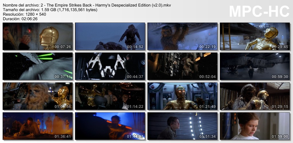 Star Wars - Despecialized Edition (Latino/Ingles) [720p]