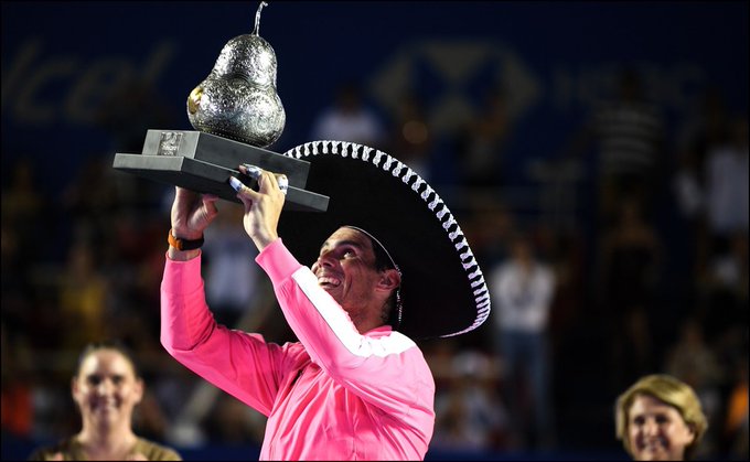 Abierto de Acapulco “de los mejores torneos”, afirma Rafael Nadal