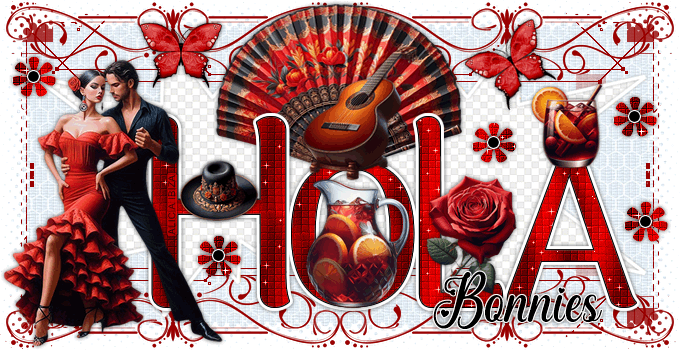 Hola Sangria y Flamenquito bonnies