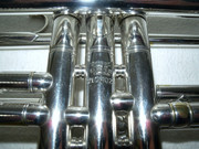King 1937 Liberty Silvertone trumpet  sn 210902 (7)